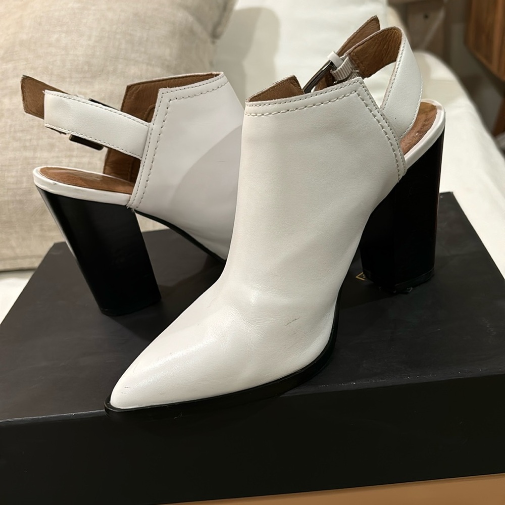 Halogen Mule Strap Booties size 6.5